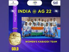 
      
      India wins gold in women's kabaddi to reach 100 medals mark
      
      