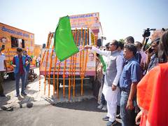 
      
      MP: CM Chouhan flags off Mobile Kitchen Centres
      
      