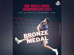 
      
      Ayush's BWF World Junior C'ships run ends with bronze medal win
      
      