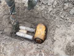 
      
      Rocket launcher shells recovered by police blasted in Cooch Behar
      
      