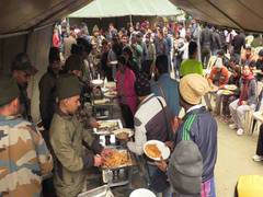 
      
      Sikkim flood: Indian Army provides assistance to stranded tourist
      
      