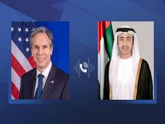 
      
      Abdullah bin Zayed, Blinken discuss latest regional developments
      
      