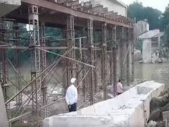 
      
      Part of under-construction bridge collapses in Ballia, no casualt
      
      