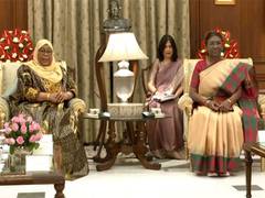 
      
      President Murmu meets Tanzanian counterpart Hassan
      
      