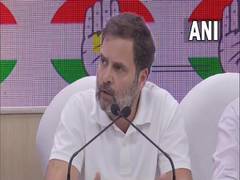 
      
      Rahul Gandhi asks reporters...if they are Dalit or OBC
      
      