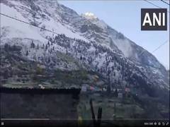 
      
      Lahaul Spiti receives fresh snowfall, mercury drops
      
      
