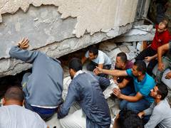 
      
      Israel-Hamas violence: Over 70 Palestinians killed
      
      