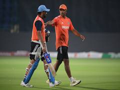 
      
      Rohit, Jadeja sweat it out in nets ahead of clash against AFG
      
      