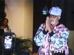 
      
      Amitabh Bachchan greets fans outside Jalsa on his 81st birthday
      
      