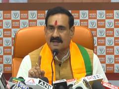 
      
      Congress playing game of caste says BJP's Narottam Mishra
      
      