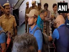 
      
      Bangladesh arrives in Chennai ahead of their clash against NZ
      
      