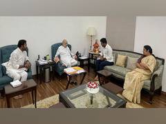 
      
      Nara Lokesh meets Amit Shah, raises concern over father's safety
      
      