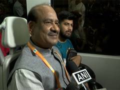 
      
      Delhi: LS Speaker Om Birla takes metro ride to Dwarka
      
      