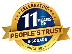 
      
      G Square Celebrates its 11th Year of People's Trust Anniversary
      
      