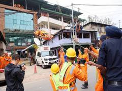 
      
      Meghalaya State Disaster Management Authority conducts mock quake
      
      