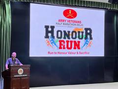 
      
      Indian Army veterans’ half marathon announced
      
      