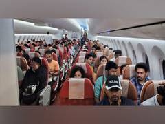 
      
      Operation Ajay: Third flight carrying Indians departs from Israel
      
      