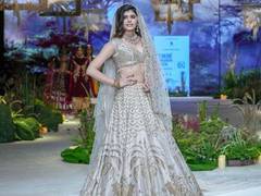 
      
      Sanjana at Lakme Fashion Week 2023
      
      