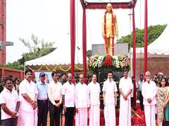 
      
      TN CM Stalin unveils statue of former President APJ Abdul Kalam
      
      