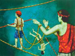 
      
      A Symphony of Creativity and Indian Philosophy at Jehangir Art 
      
      