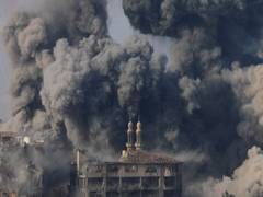 
      
      Israeli air strikes hit Hamas operational facilities 
      
      