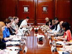 
      
      Inaugural India-UK 2+2 Foreign and Defence Dialogue held in Delhi
      
      