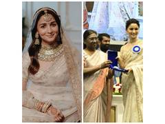 
      
      Alia Bhatt repeats her wedding saree at National Film Awards
      
      