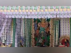 
      
      Goddess Malleswari decorated with currency notes worth 30 lakhs
      
      