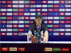 
      
      New Zealand all-rounder Santner reacts to reaching rare milestone
      
      