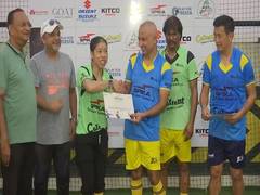 
      
      Football, Hockey, Boxing stars at charity match for Sikkim
      
      