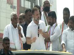 
      
      BJP, BRS, AIMIM working together against Congress: Rahul Gandhi
      
      