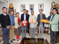 
      
      Himachal CM Sukhu launches new products of HP MILKFED
      
      