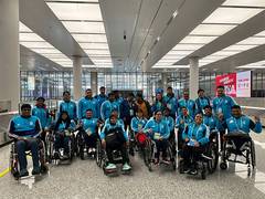 
      
      Indian Para Power Lifters Set out for Asian Para Games
      
      