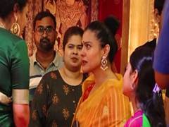 
      
      Kajol exudes elegance in saree as she visits Durga Puja pandal
      
      