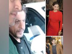 
      
       SRK, Deepika Padukone, Sidharth Malhotra party together 
      
      