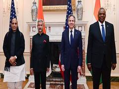 
      
      India-US 2+2 meeting to be held in November second week
      
      