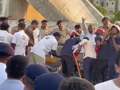 
      
      1 dead as portion of an under-construction bridge collapses 
      
      