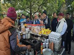 
      
      Uttarakhand CM Dhami interacts with people in Nainital
      
      