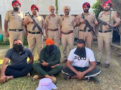 
      
      Punjab police nabs 4 accused in head constable murder case
      
      