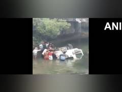 
      
      Five of family killed after car falls off bridge in Deoghar
      
      