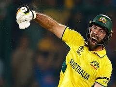 
      
      ICC CWC 2023: Maxwell smashes fastest century in tournament
      
      