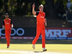
      
      Bas de Leede registers unwanted record after leaking 115 runs
      
      