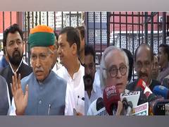 
      
      Congress, BJP flock to ECI
      
      