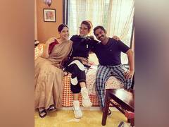 
      
      Tahira Kashyap shares pictures from sets of ‘Sharmajee Ki Beti’
      
      