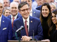 
      
      Republican Mike Johnson elected 56th House Speaker
      
      
