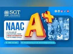 
      
      A Cut Above the Rest: SGT University is Now NAAC A+ Accredited
      
      