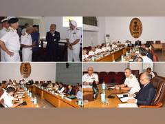 
      
      Apex Committee Review Meet enhances coastal defence for Andhra
      
      