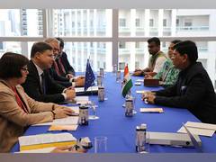 
      
      India, EU discuss progress in Free Trade Agreement negotiations
      
      