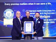 
      
      Manipal Hospitals receives Guinness World Records certificate
      
      