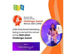 
      
      O3M Directional Marketing wins 2023 Amazon Ads Partner Award
      
      